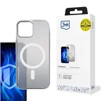 3mk ochranný kryt Frosty MagCase White pro Apple iPhone 13