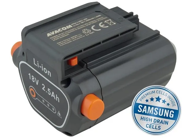 AVACOM Náhradní baterie GARDENA 9839-20, Li-Ion 18V 2500mAh, články SAMSUNG