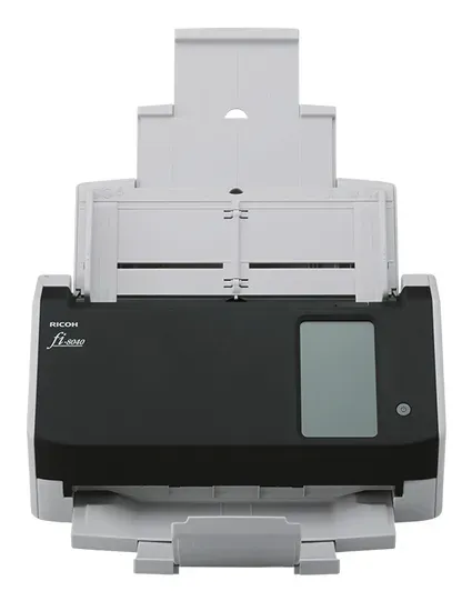 RICOH skener Fi-8040 A4, průchodový, 40ppm, 600dpi, LAN RJ45-1000, USB 3.2,ADF 50listů, 6000listů za den