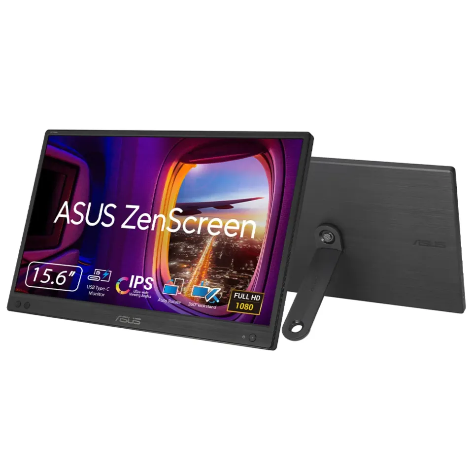 ASUS ZenScreen/MB166CR/15,6"/IPS/FHD/60Hz/5ms/Black/3R