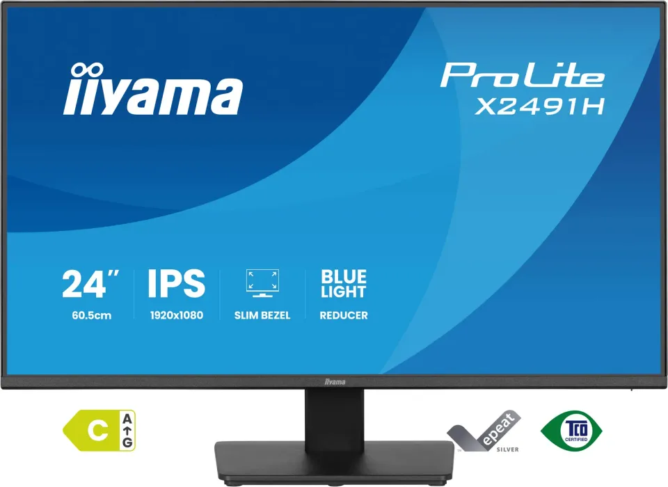 iiyama ProLite/X2491H-B1/23,8"/IPS/FHD/120Hz/1ms/Černá/3R