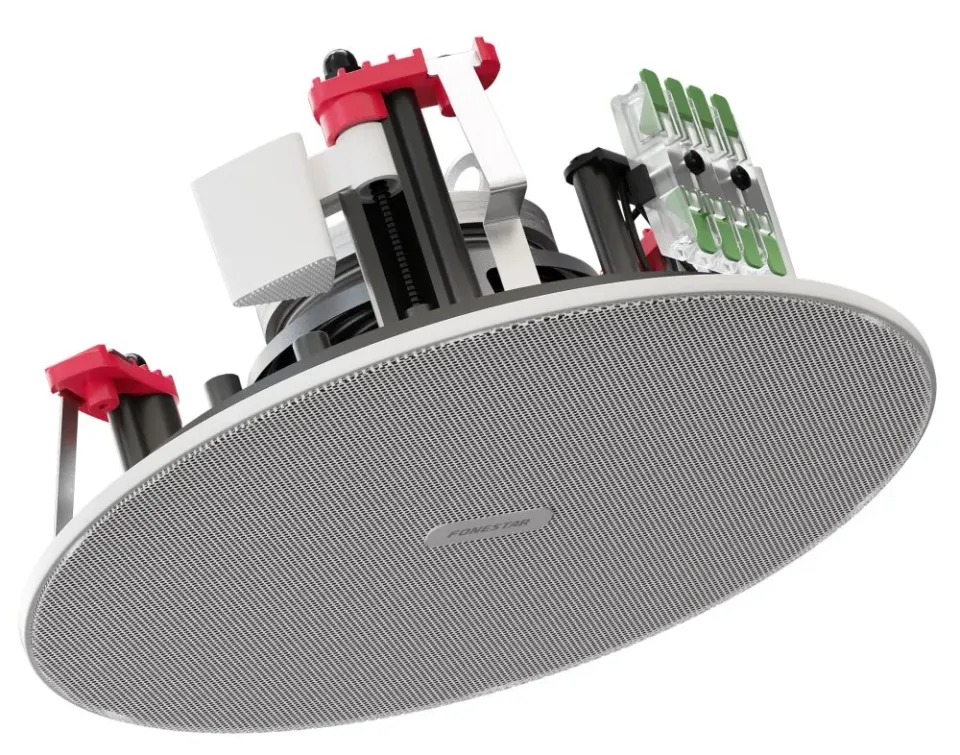 Fonestar Vestavný bezrámový reproduktor 12 W/8ohm, 5", 55 Hz–20 kHz, otvor 180 mm, hl 30 mm, ABS, bílý