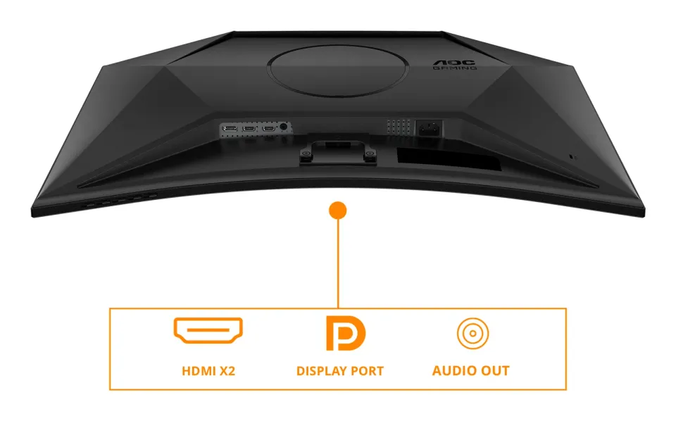 AOC Gaming/CQ32G4VE/31,5"/VA/QHD/180Hz/1ms/Black/3R