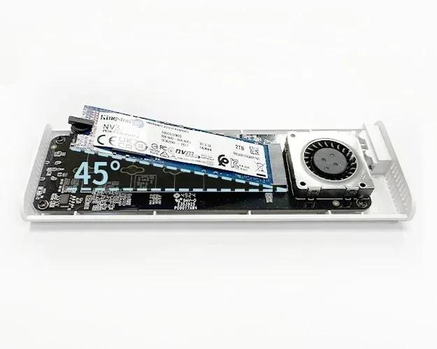 D-Link USB-C 4.0 Enclosure/Externí box pro M.2 NVMe SSD Enclosure