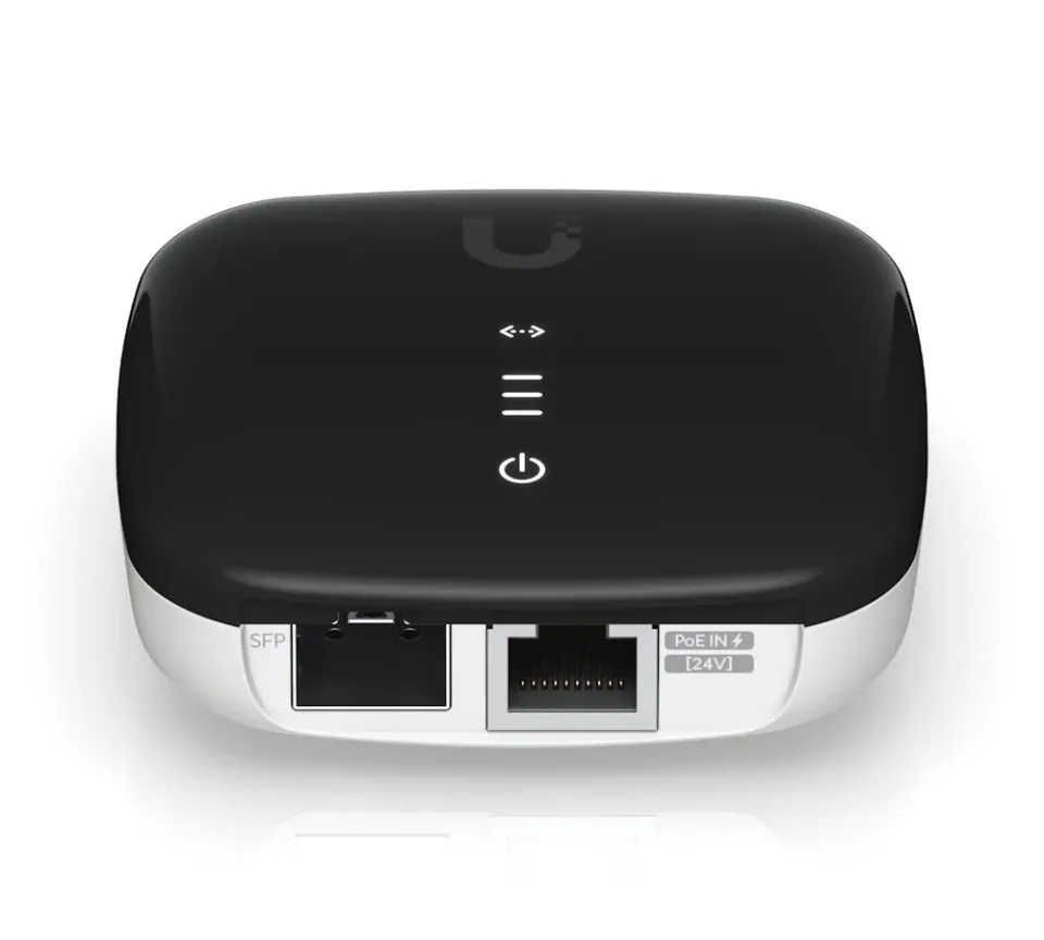 Ubiquiti Media Converter - Konvertor optika na ethernet, 1x SFP, 1x GbE, PoE 802.3af/ pasivní PoE 24V