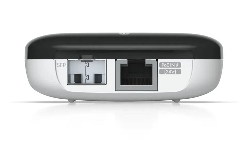 Ubiquiti Media Converter - Konvertor optika na ethernet, 1x SFP, 1x GbE, PoE 802.3af/ pasivní PoE 24V
