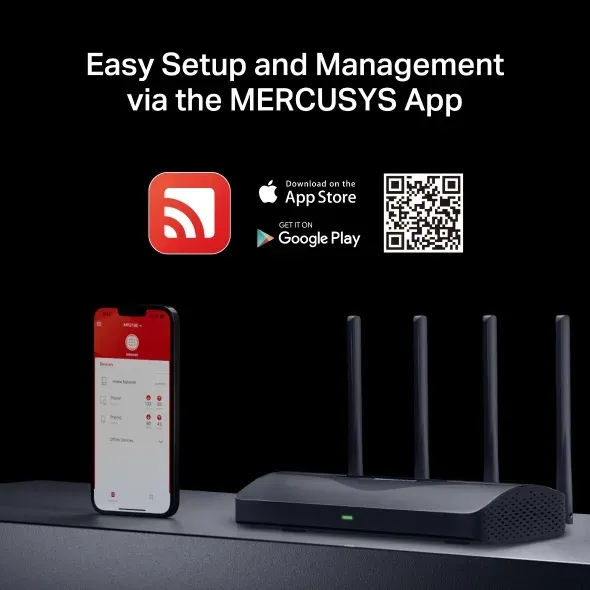 MERCUSYS MR27BE - BE3600 Dual Band Wi-Fi 7 Router, 2,5GWAN, 1x2,5GLAN, 2xGLAN,W