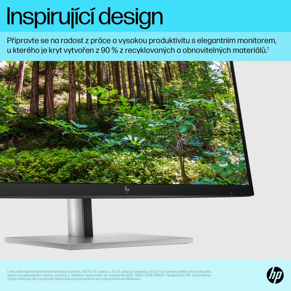 HP LCD HP E27k G5 27" 3840x2160 4K, IPS AG, 350nits, 60Hz, 1000:1, 5ms, 16:9, DP 1.4, HDMI 2.0, USB-C/DP, 3xUSB3.2, 1xUSB-C 65W, 1xUSB-C 15W, repro, RJ-45, Pivot, Výškově nastavitelný stojan