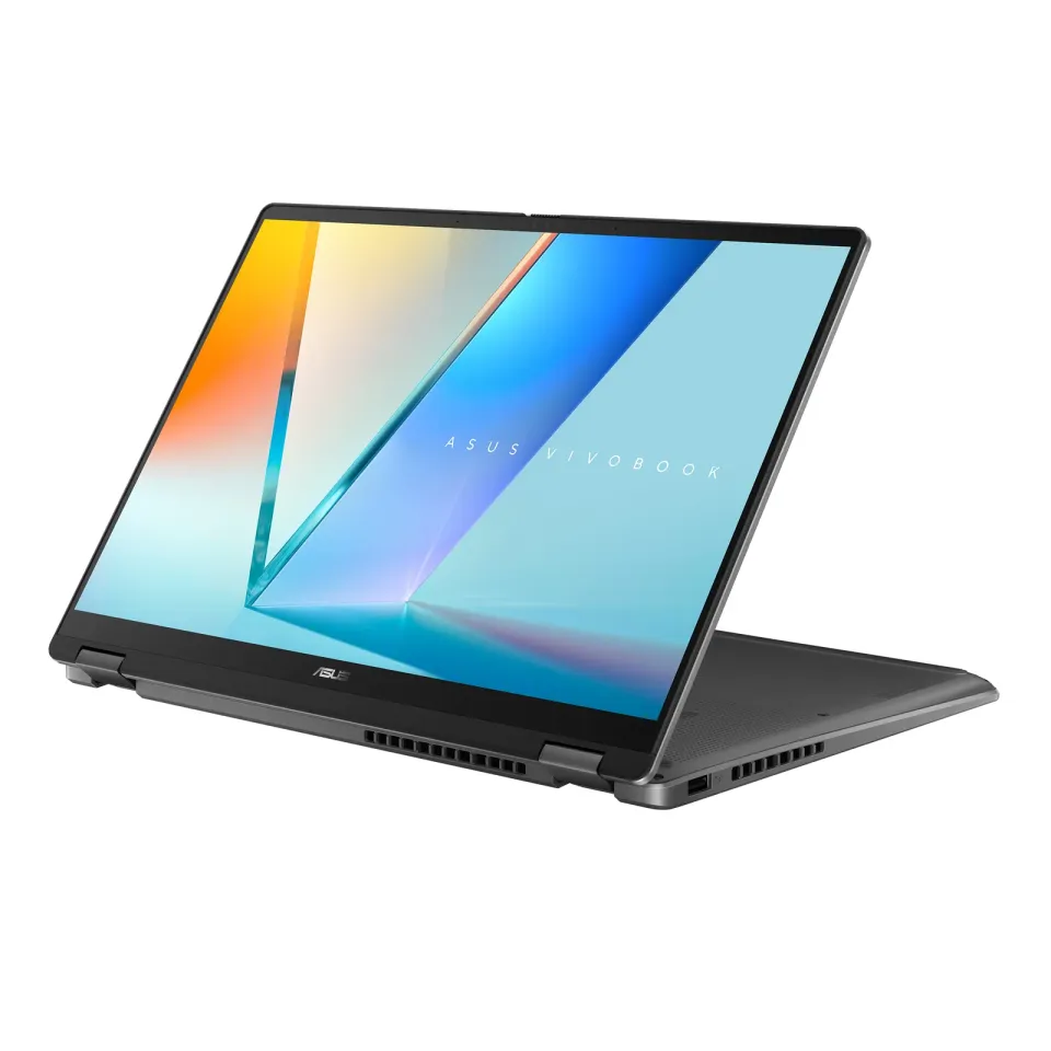 ASUS NTB Vivobook 14 Flip (TP3407SA-OLED548WZ), Ultra 5 226V, 14" 1920 x 1200, 16GB, 512GB SSD, IntelArc, W11 Home, Gray