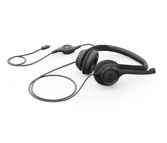 PROMO Náhl. sada Logitech Stereo H390 USB-C