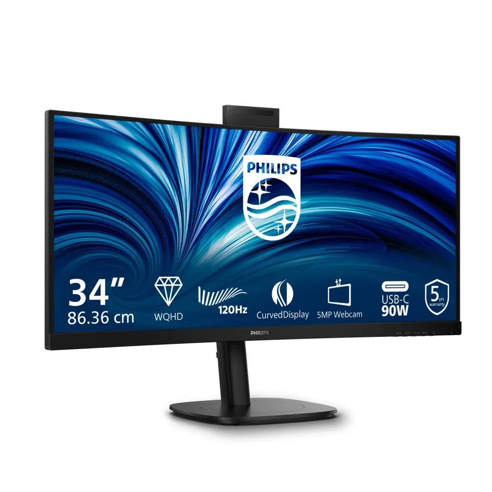 Philips LCD 34B2U3600CH 34" zakř. VA/3440x1440@120Hz/4ms/300cd/2xHDMI/DP/4xUSB/U