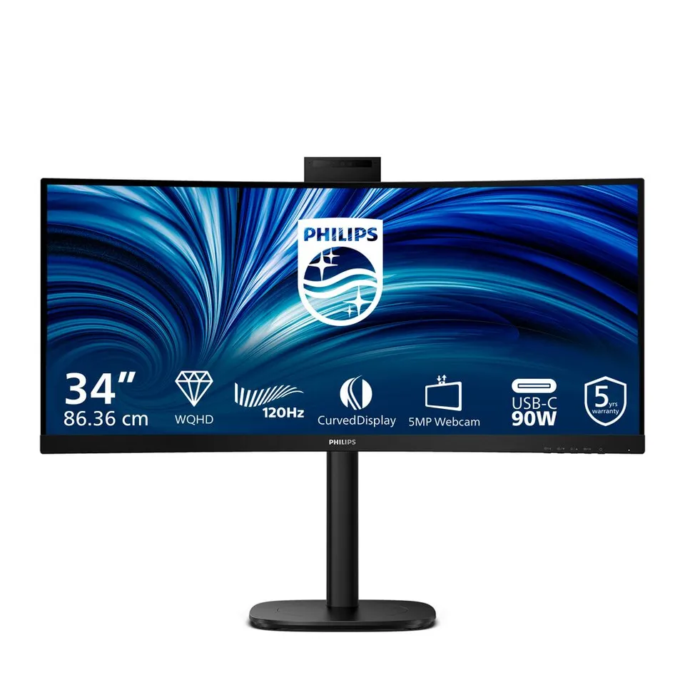 Philips LCD 34B2U3600CH 34" zakř. VA/3440x1440@120Hz/4ms/300cd/2xHDMI/DP/4xUSB/U