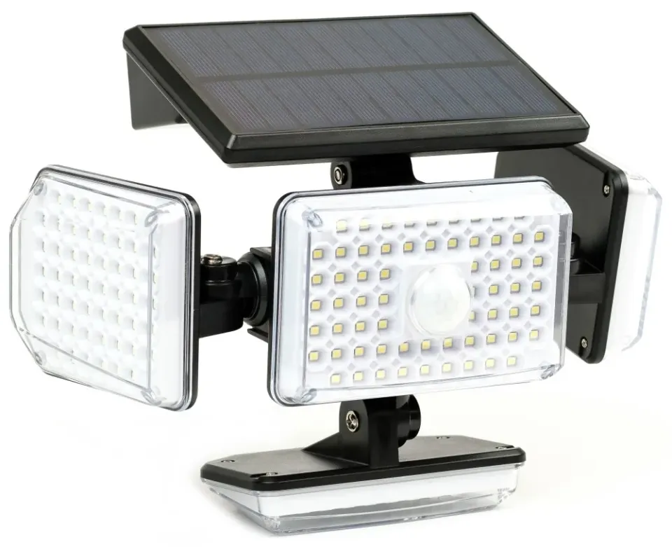 IMMAX CLOVER venkovní solární nástěnné LED osvětlení s PIR čidlem, 5W