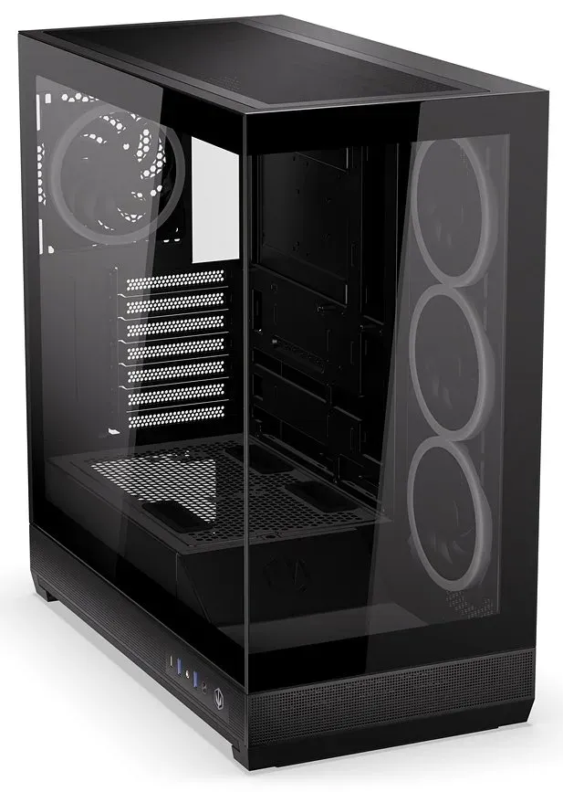 Endorfy Fishtank 6000 Corona,Skříň, E-ATX, 4× ARGB 120mm ventilátor, 2× USB 3.0,