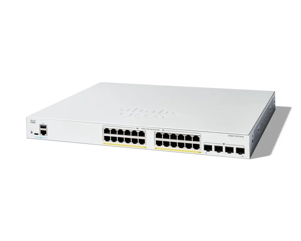 Cisco Catalyst switch C1200-24FP-4G (24xGbE,4xSFP,24xPoE+,375W) - REFRESH