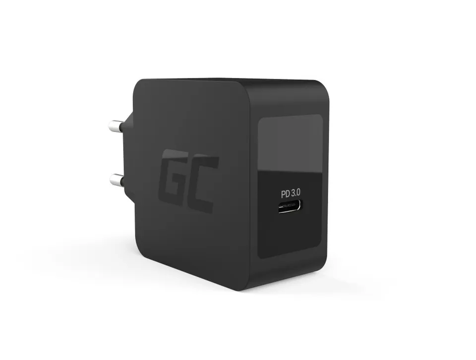 Green Cell Charger USB-C 18W PD for Samsung Galaxy S8 S8+ S9 S9+ Note 8, iPhone