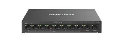 Mercusys MS110CP 8portový 10/100 Mb/s + 2portový gigabitový stolní switch s 8 po