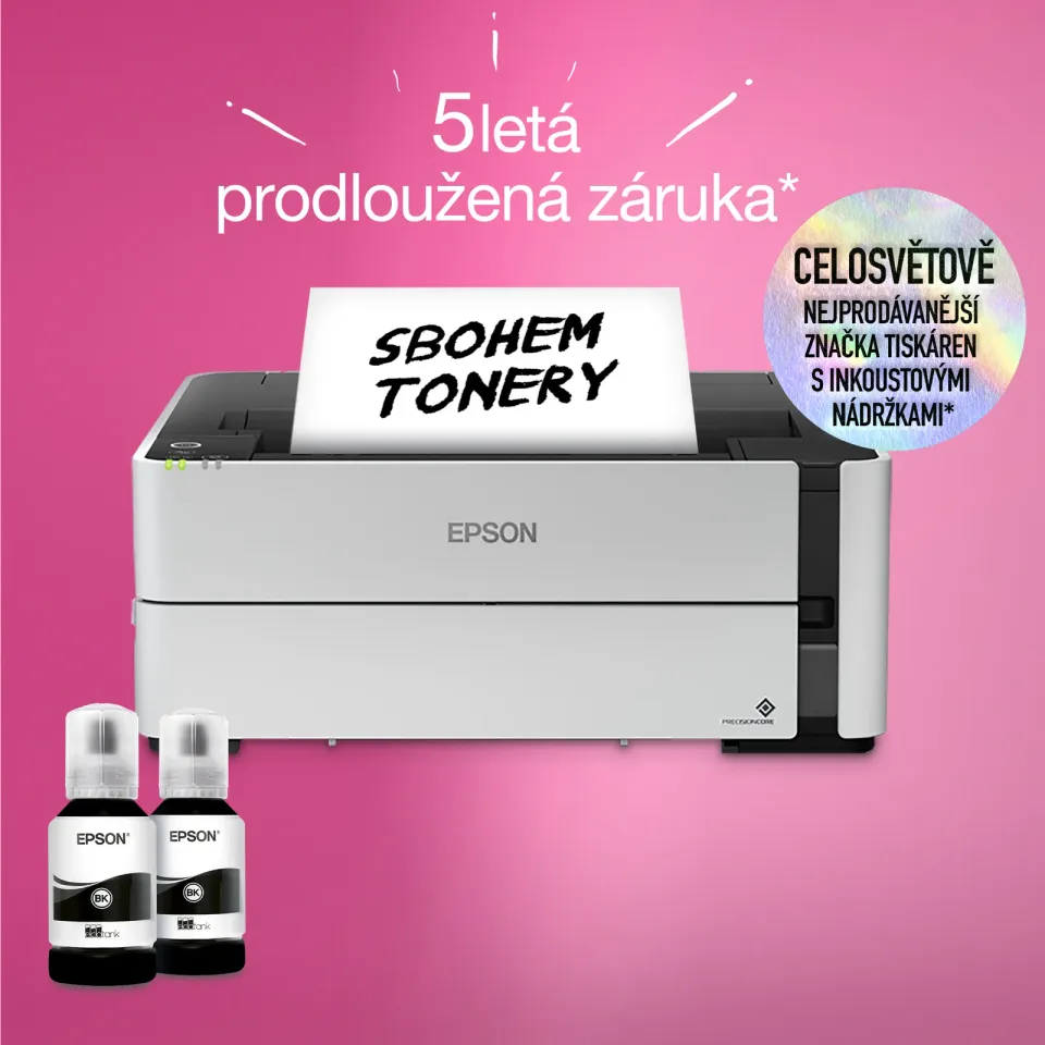 EPSON EcoTank M1170 - A4/39ppm/1ink/USB/Wi-Fi/Duplex