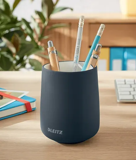 LEITZ Kelímek na tužky Cosy, sametově šedá