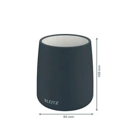 LEITZ Kelímek na tužky Cosy, sametově šedá