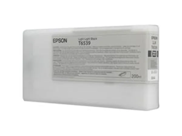 EPSON cartridge T6539 Light Light Black Ink Cartridge (200ml)