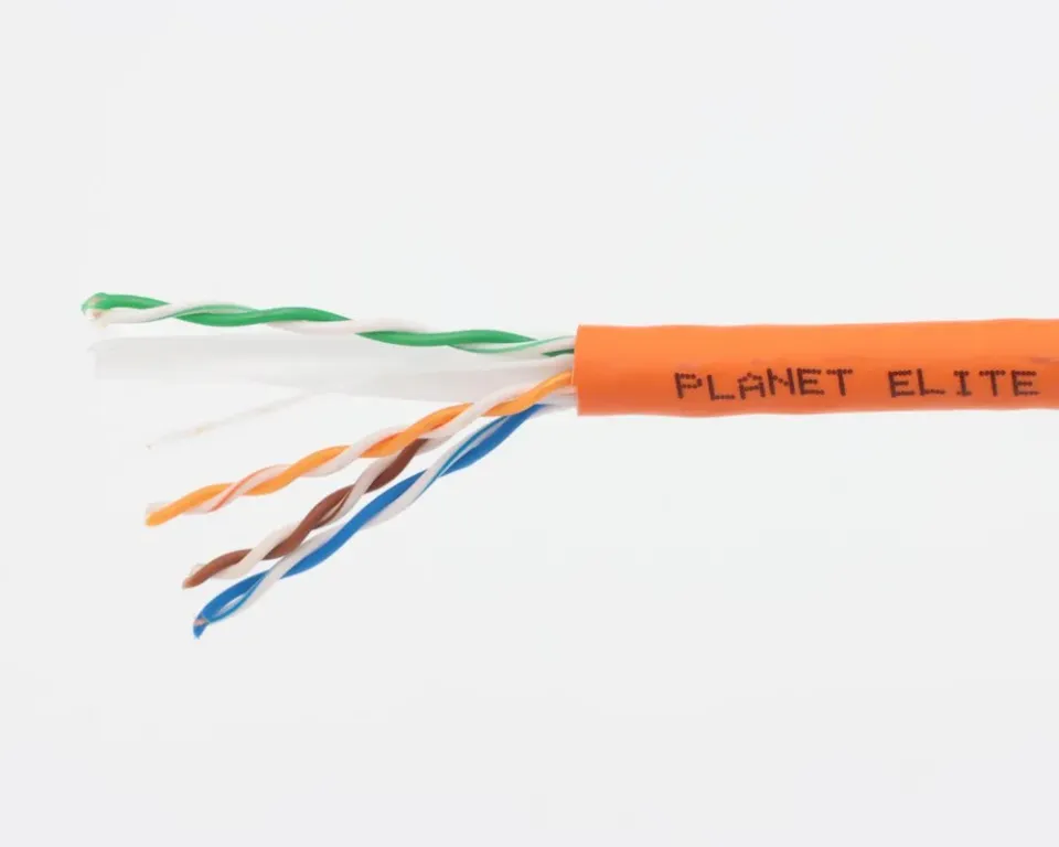 PLANET Elite kabel UTP, drát, 4pár, Cat6, LS0H, B2ca - s1,d1,a1, balení 305m