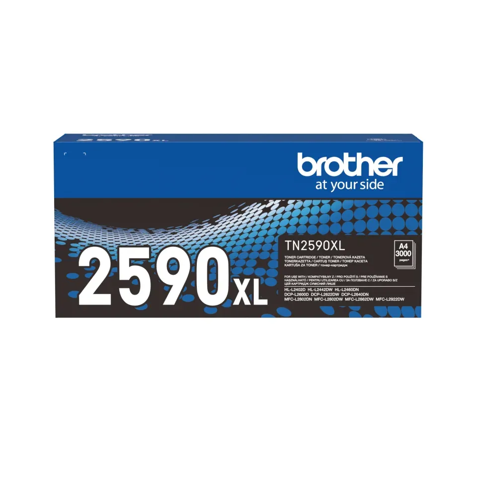 BROTHER TN-2590XL originální toner černý - 3K
