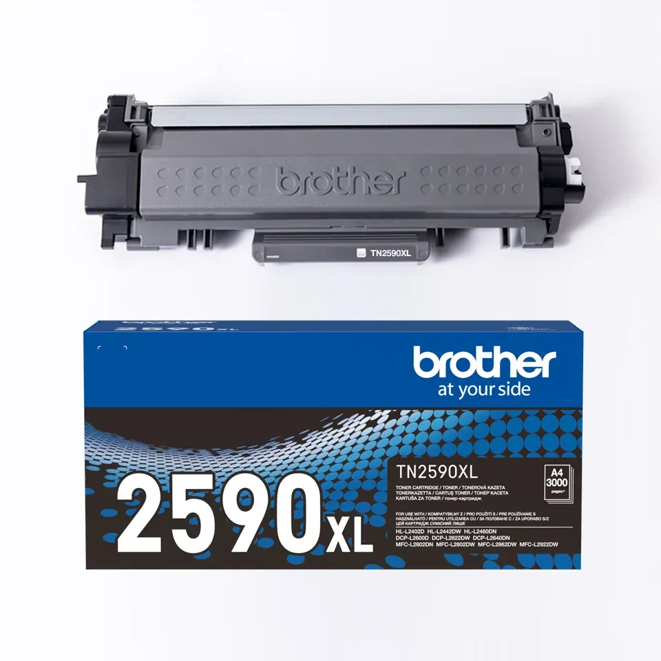 BROTHER TN-2590XL originální toner černý - 3K