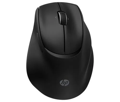 HP Bezdrátová myš HP 720M Tilt Ergonomic Mouse, USB, Bluetooth, 6000 dpi, ergonomická, černá, plné nabití za 3min.