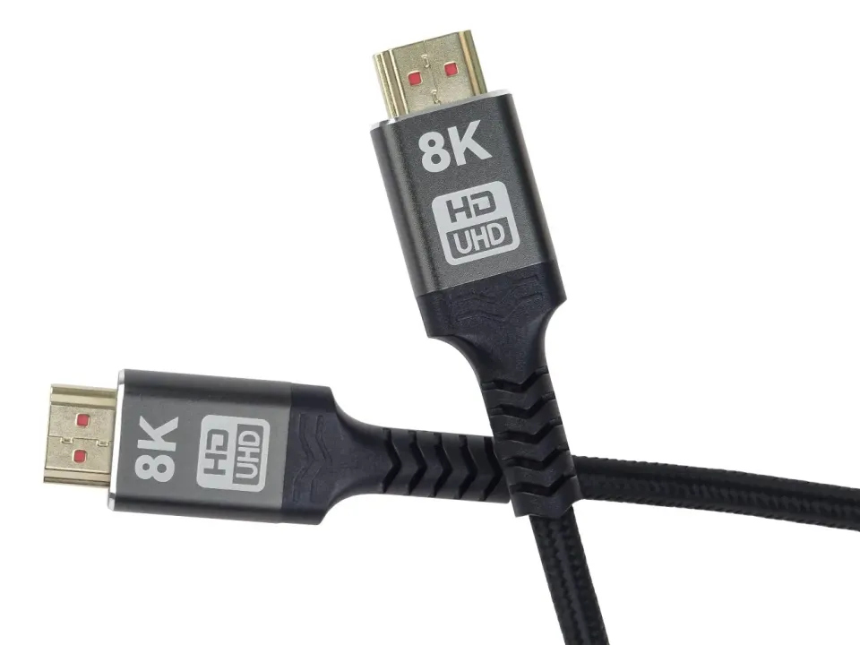 PremiumCord ULTRA HDMI 2.1 High Speed + Ethernet kabel 8K@60Hz,zlacené 2m