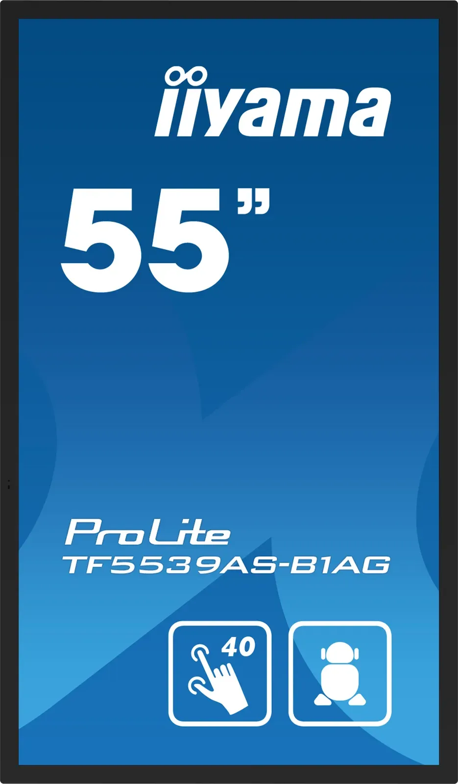 55" iiyama TF5539AS-B1AG:IPS,4K,Android
