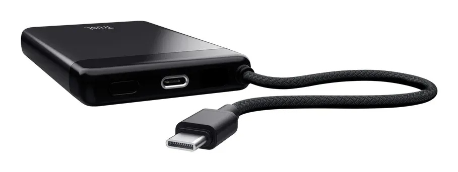 TRUST FIERA 10.000 POWERBANK FIXED CABLE