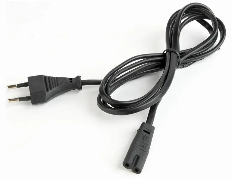 GEMBIRD Power Cord (C8) VDE 2pin 1.8m