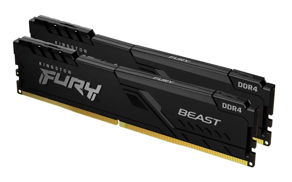KINGSTON 16GB=2x8GB DDR4 3600MHz Fury Beast CL17 Black