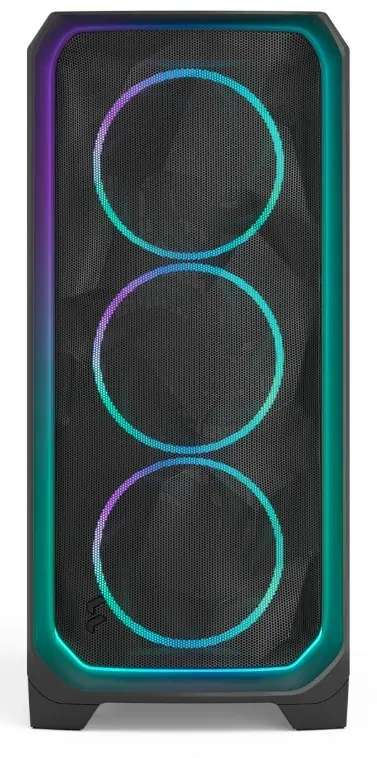 Fractal Deisgn Meshify 3 Ambience Pro/Midi Tower/Transpar./Černá