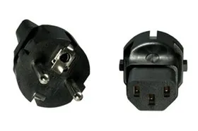 Premium Cord Adaptér CEE 7/7 male na IEC C13 female, napětí 230V, 10A
