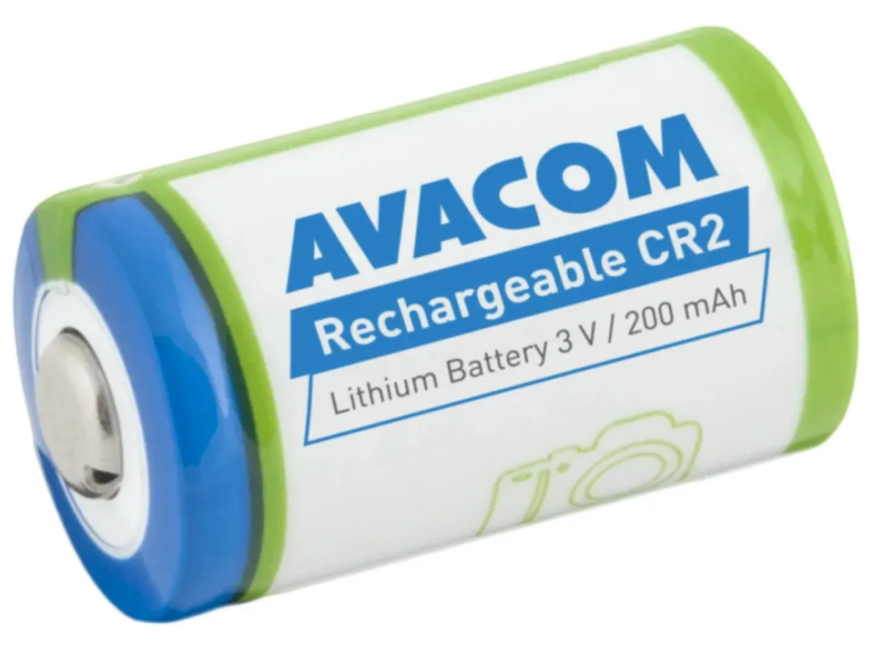 Avacom nabíjecí fotobaterie CR2 3V 200mAh 0.6Wh