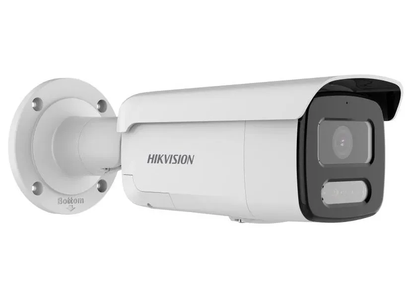 Hikvision DS-2CD2T47G2H-LISU/SL(2.8mm)(eF) - 4MPix IP Bullet Hybrid ColorVu AcuSense kamera;LED/IR 60m,130dB,A/A, blikač