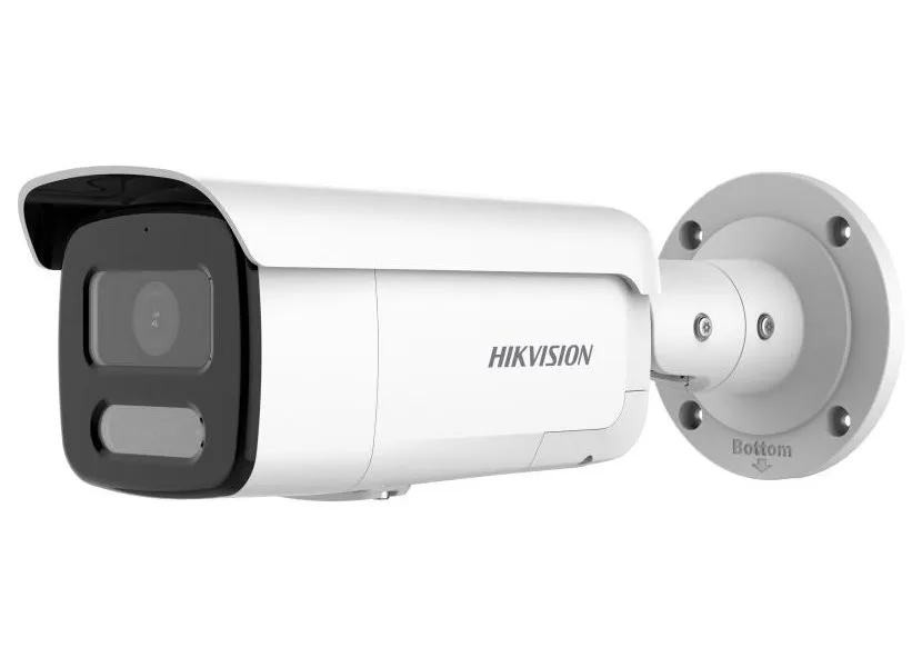 Hikvision DS-2CD2T47G2H-LISU/SL(2.8mm)(eF) - 4MPix IP Bullet Hybrid ColorVu AcuSense kamera;LED/IR 60m,130dB,A/A, blikač