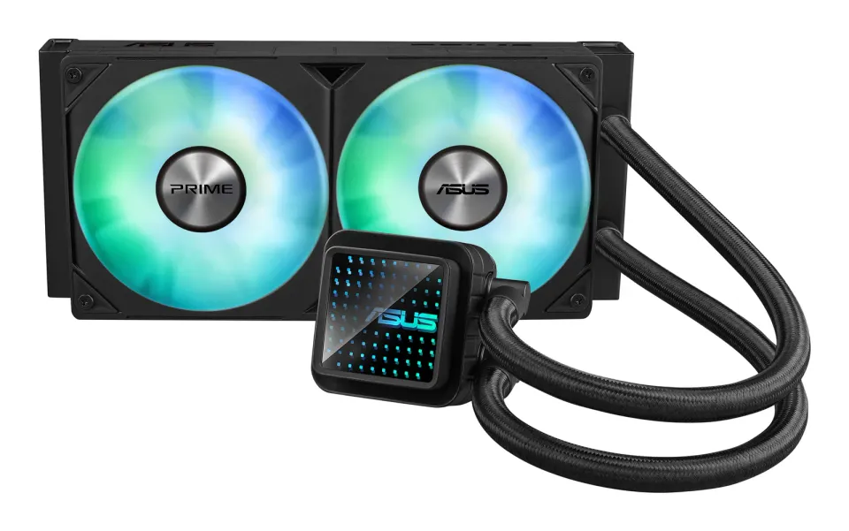 ASUS vodní chladič CPU AIO PRIME LC 240 ARGB, 2x120mm, AM5, LGA1851
