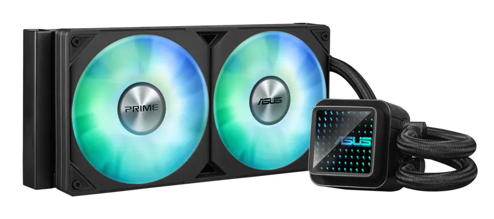 ASUS vodní chladič CPU AIO PRIME LC 240 ARGB, 2x120mm, AM5, LGA1851