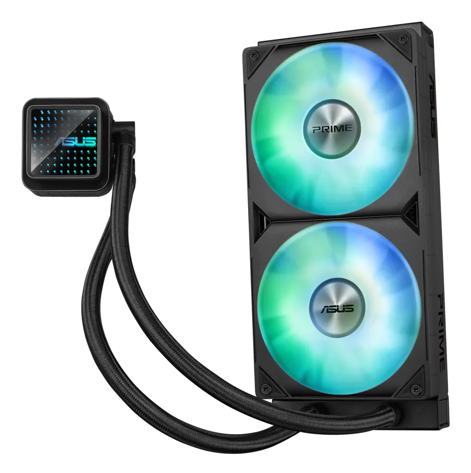 ASUS vodní chladič CPU AIO PRIME LC 240 ARGB, 2x120mm, AM5, LGA1851