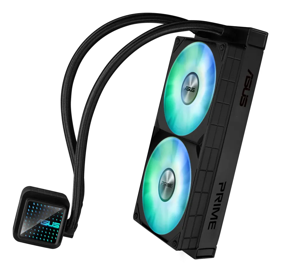 ASUS vodní chladič CPU AIO PRIME LC 240 ARGB, 2x120mm, AM5, LGA1851