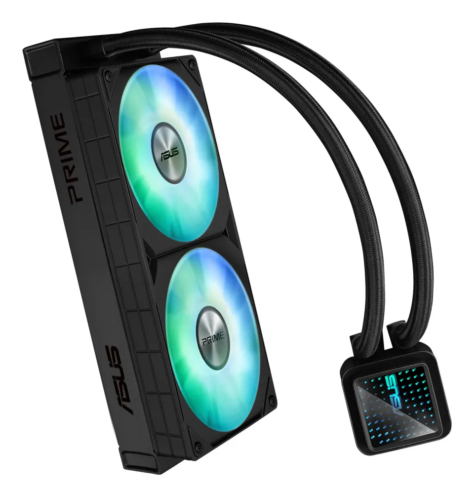 ASUS vodní chladič CPU AIO PRIME LC 240 ARGB, 2x120mm, AM5, LGA1851
