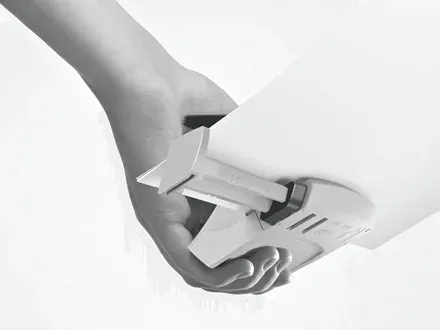 LEITZ Mini děrovačka NeXXt 5060, metalická modrá