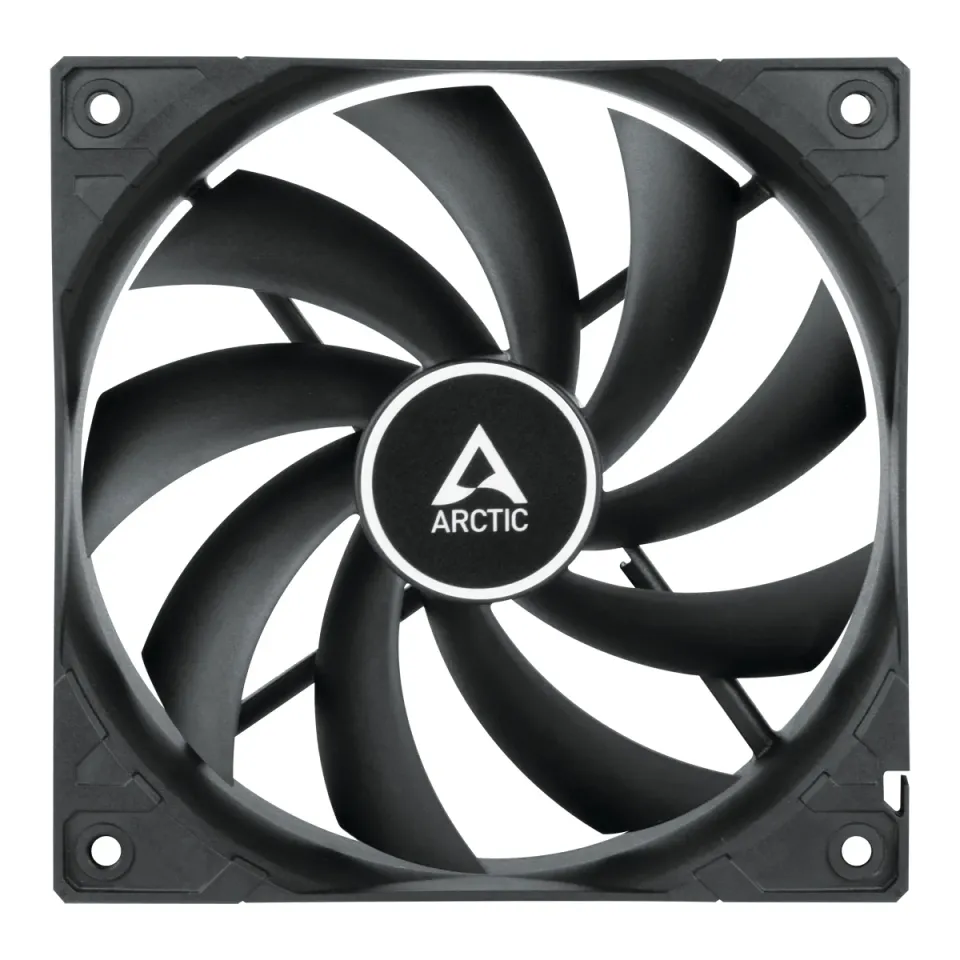 ARCTIC F12 Value Pack (Black) - ARCTIC F12 Case Fan - 120mm case fan low noise - Pack of 5pcs