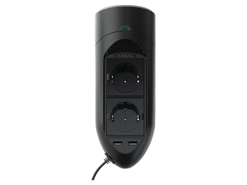 Duracell 175W Twin EU Socket Inverter