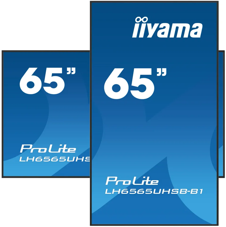 65" iiyama LH6565UHSB-B1:IPS,4K UHD,Android,24/7