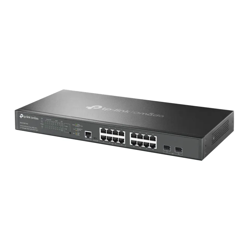 TP-Link SG3218XP-M2 Switch 8x 2,5GLan/PoE, 8x 2,5GLan, 2x 10GSFP+, 240W, Omada S