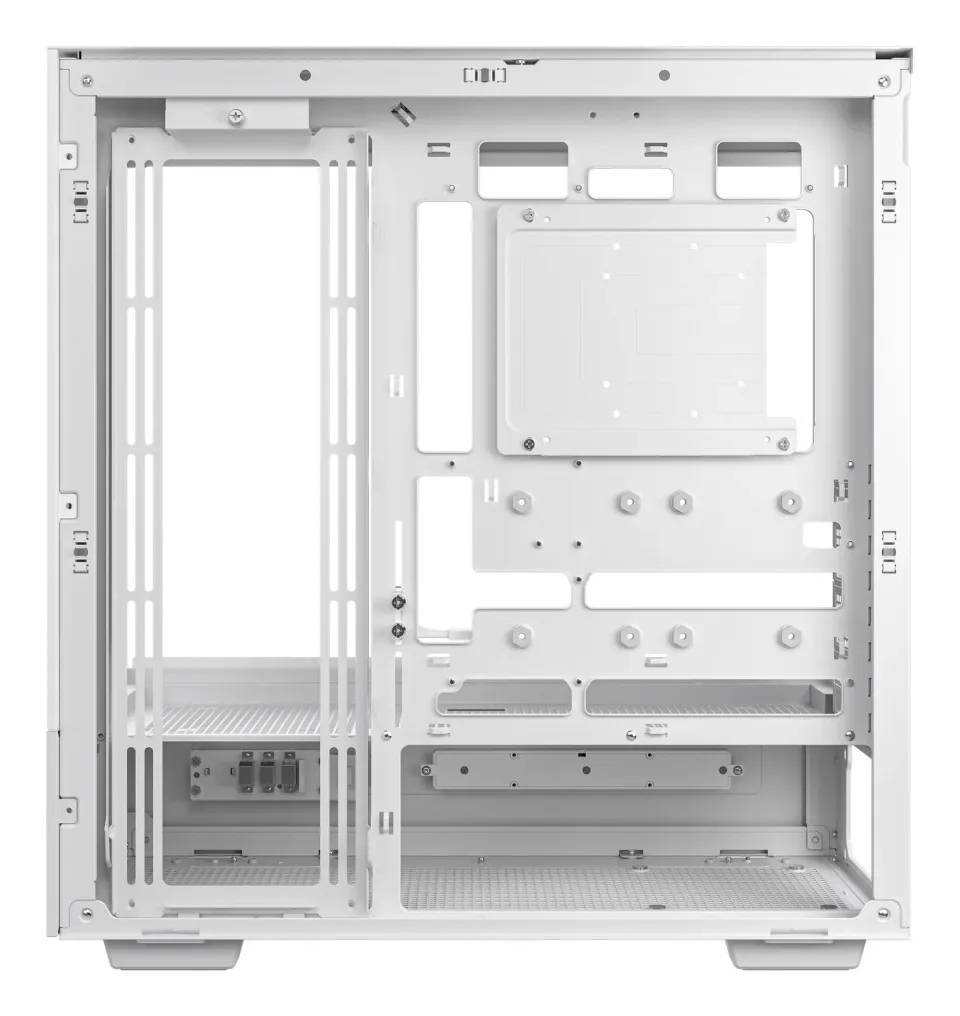 DEEPCOOL Case CH690 DIGITAL WH, ATX, Průhledná bočnice, bílá